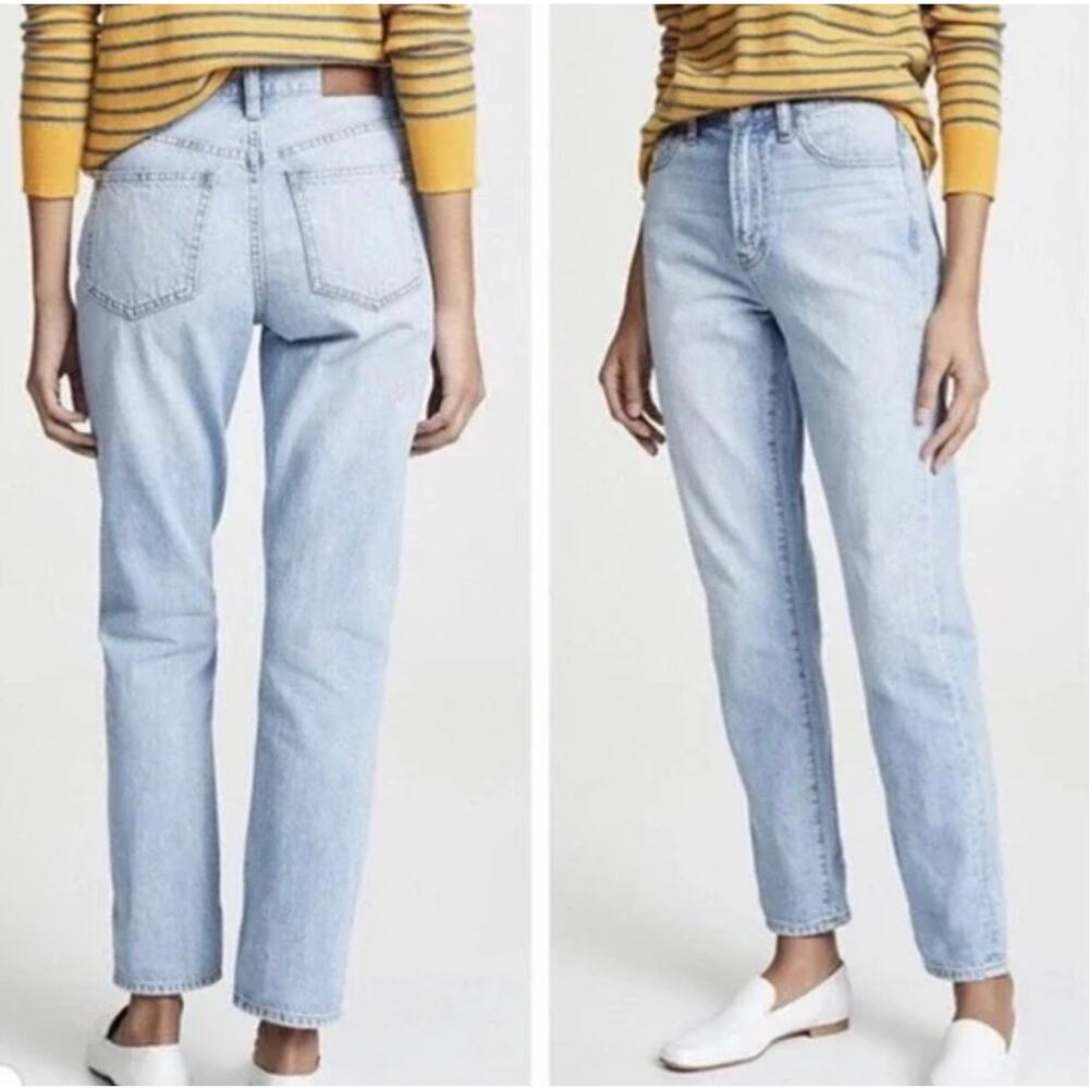 Madewell Light Blue Straight Leg Jeans